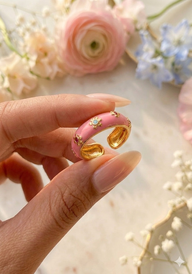 Blush Bloom Ring
