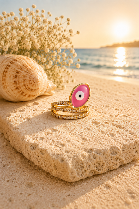 Ocean Eye Ring