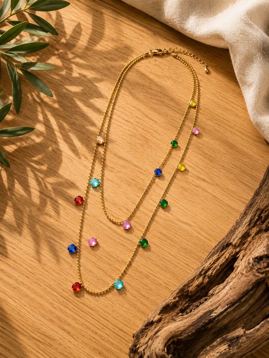 Candy Gem Necklace