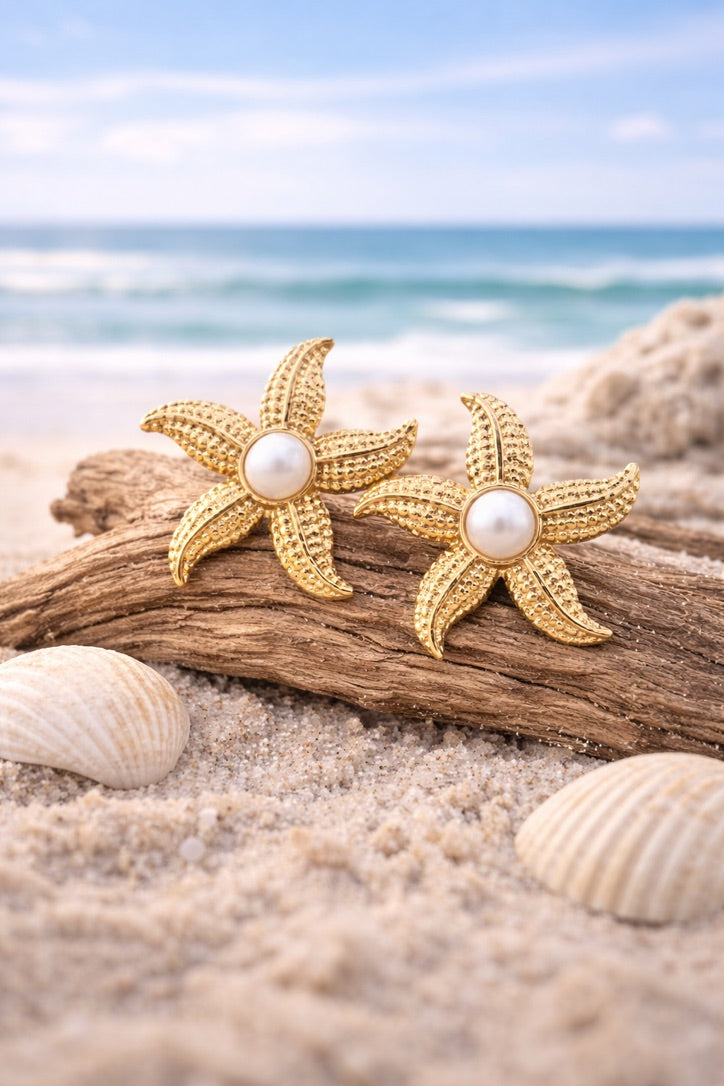 Coastal Pearl Studs