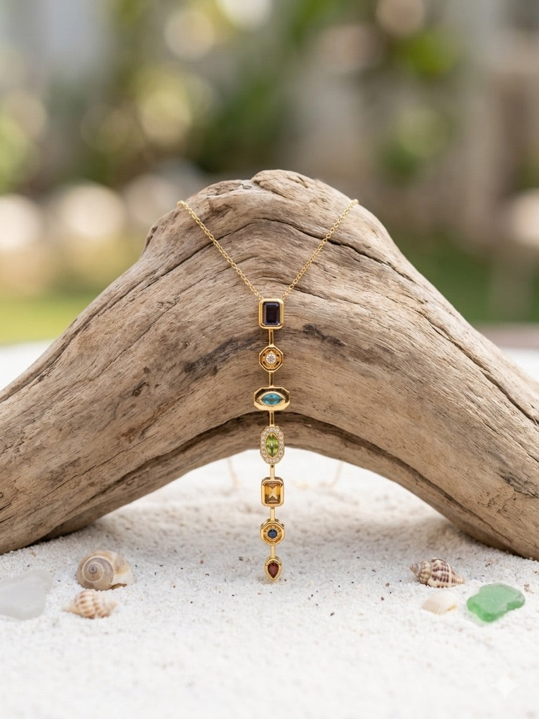Mermaid Gem Necklace