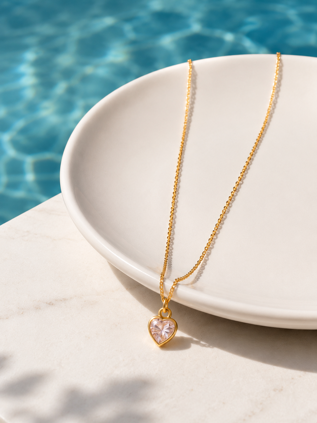 Crystal Heart Necklace