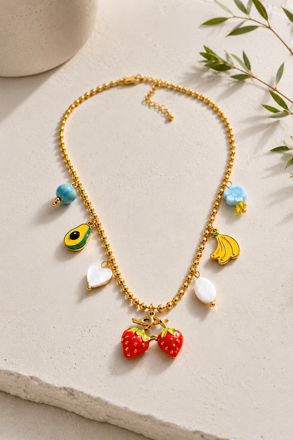 Fruity Charm Necklace