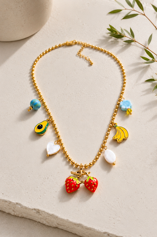 Fruity Charm Necklace