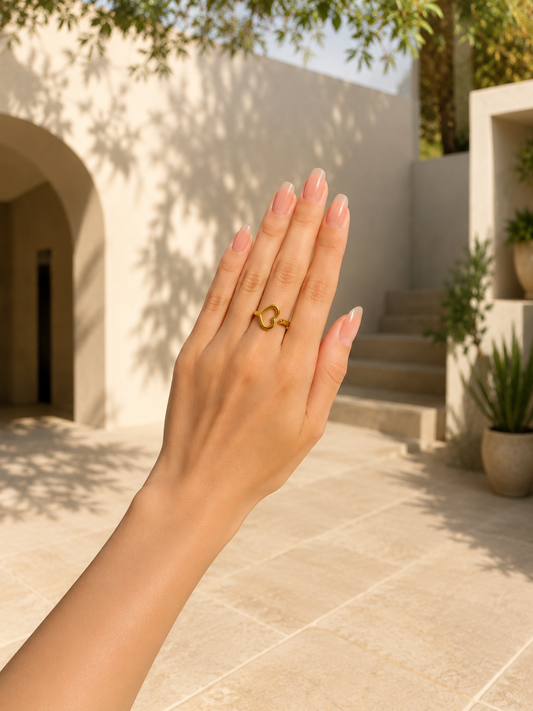 Heartline Ring