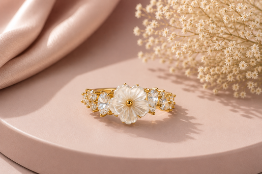 Ivory Bloom RIng