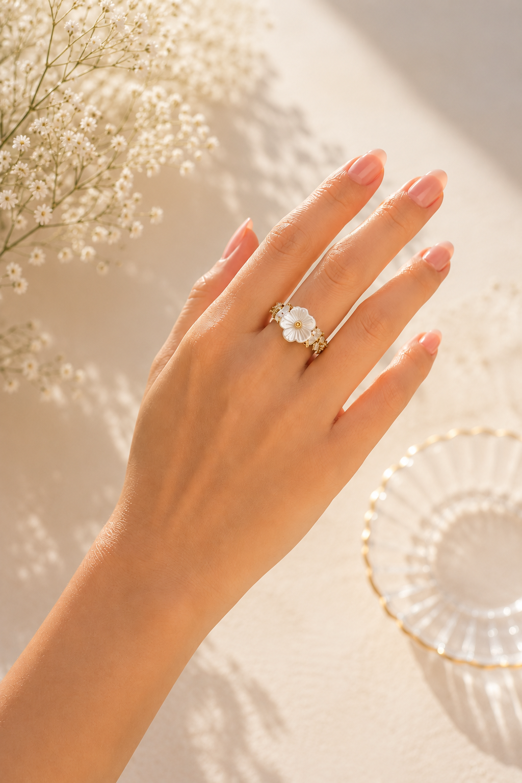 Ivory Bloom RIng
