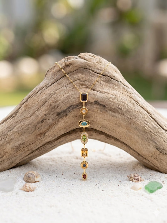 Mermaid Gem Necklace
