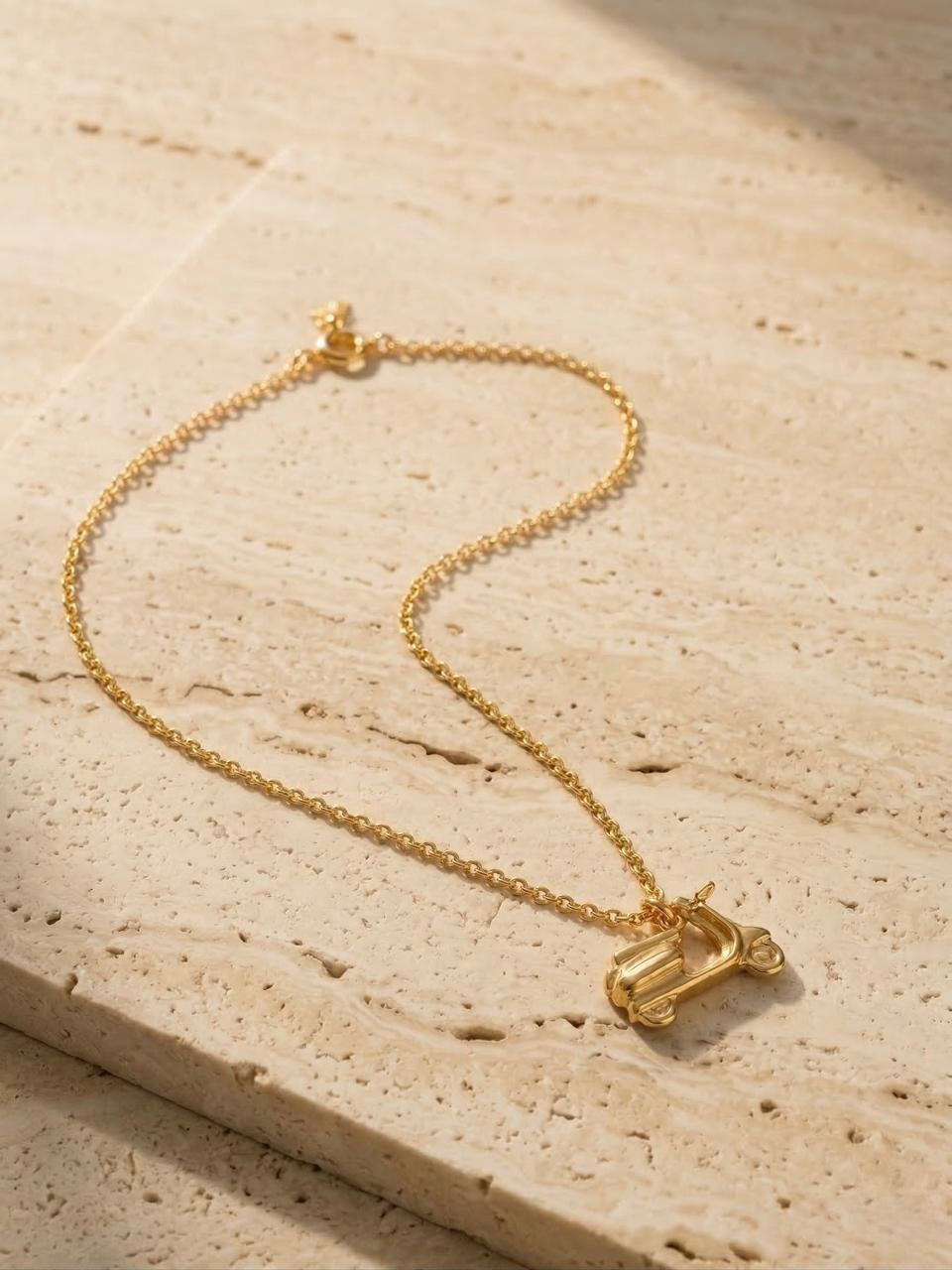 Retro Ride Necklace