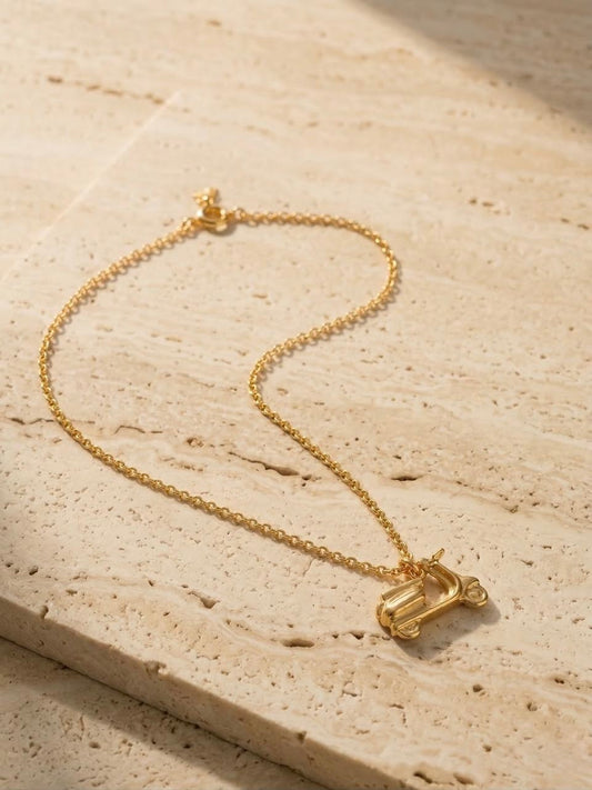 Retro Ride Necklace