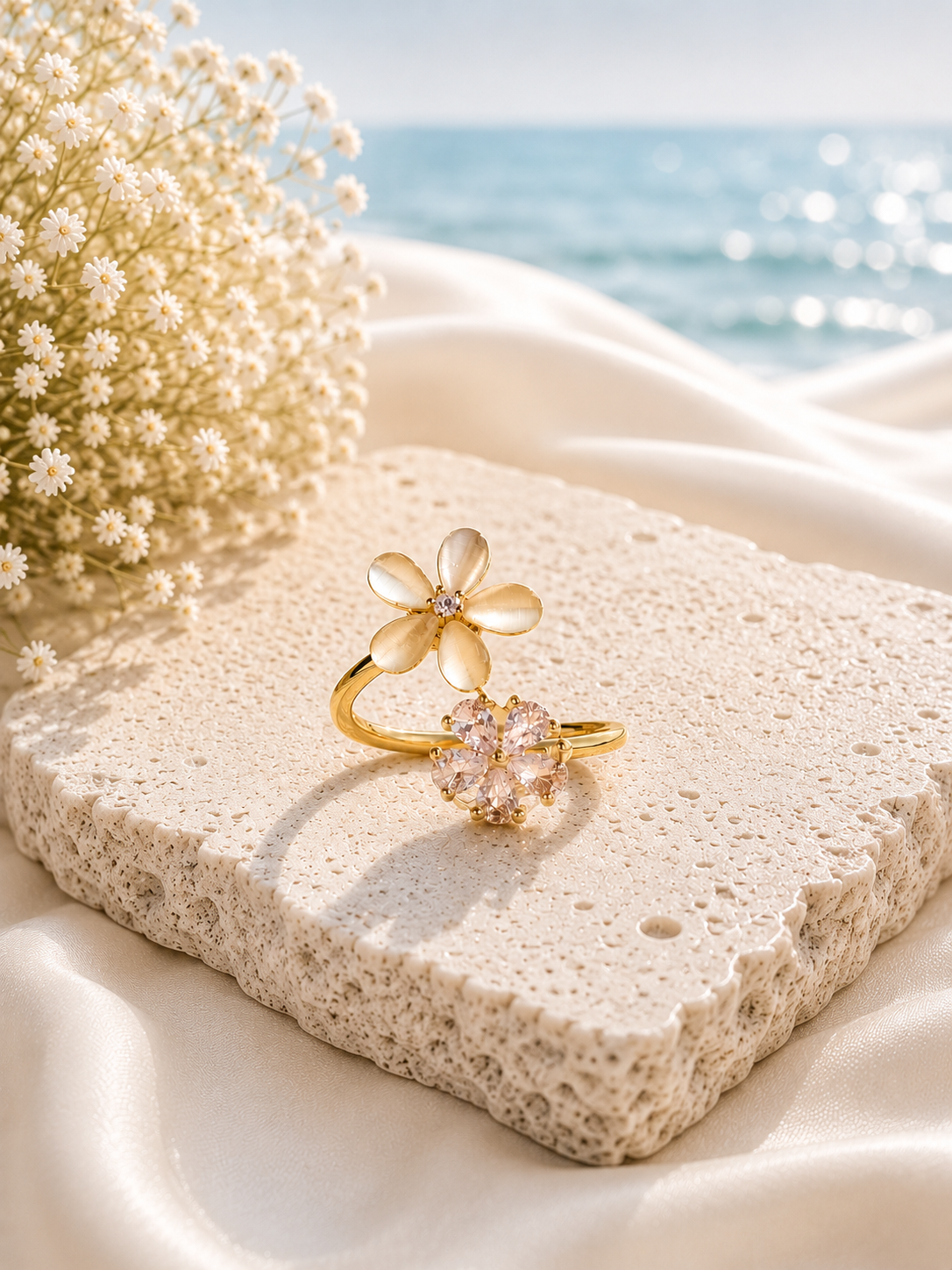 Twirl Blossom Ring